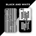 Juventus black and white theme matte phone case