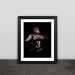 Allen Iverson classic back view solid wood decorative photo frame photo wall