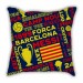 City series Barcelona map pillow sofa cotton and linen texture car pillow