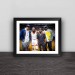 Wade James Paul Anthony Dust Four Men's Solid Wood Decorative Photo Frame Photo Wall