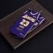 Los Angeles Lakers jersey retro purple James Kobe matte phone case