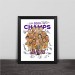 Lakers Warrior Knight Spurs Champion Cartoon Series Solid Wood Decorative Photo Frames Photo Fans Gifts
